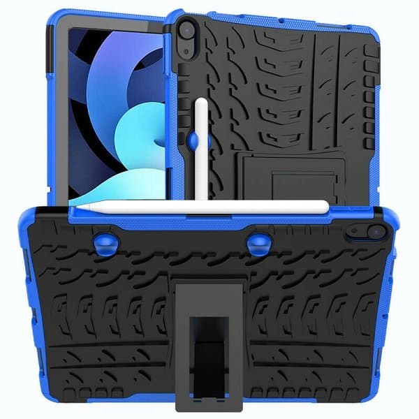 Blue Apple iPad Air 5 2022 Heavy Duty Case Cover Blue Apple iPad Air 5 2022 Heavy Duty Case Cover
